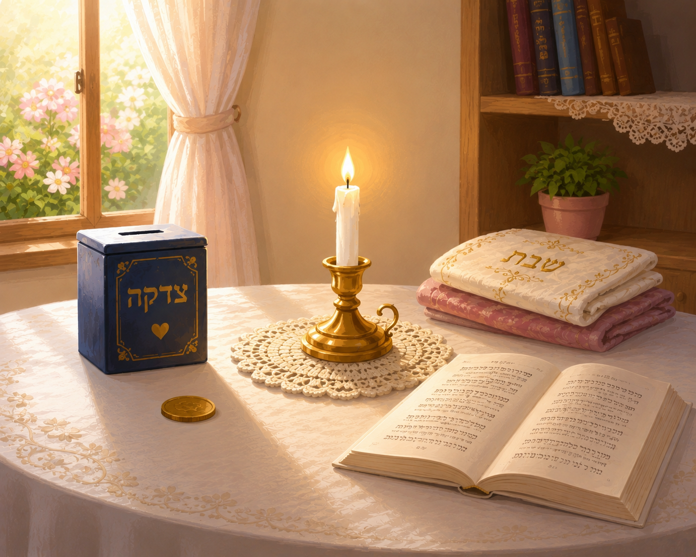 בזכות נר שבת של ילדה קטנה